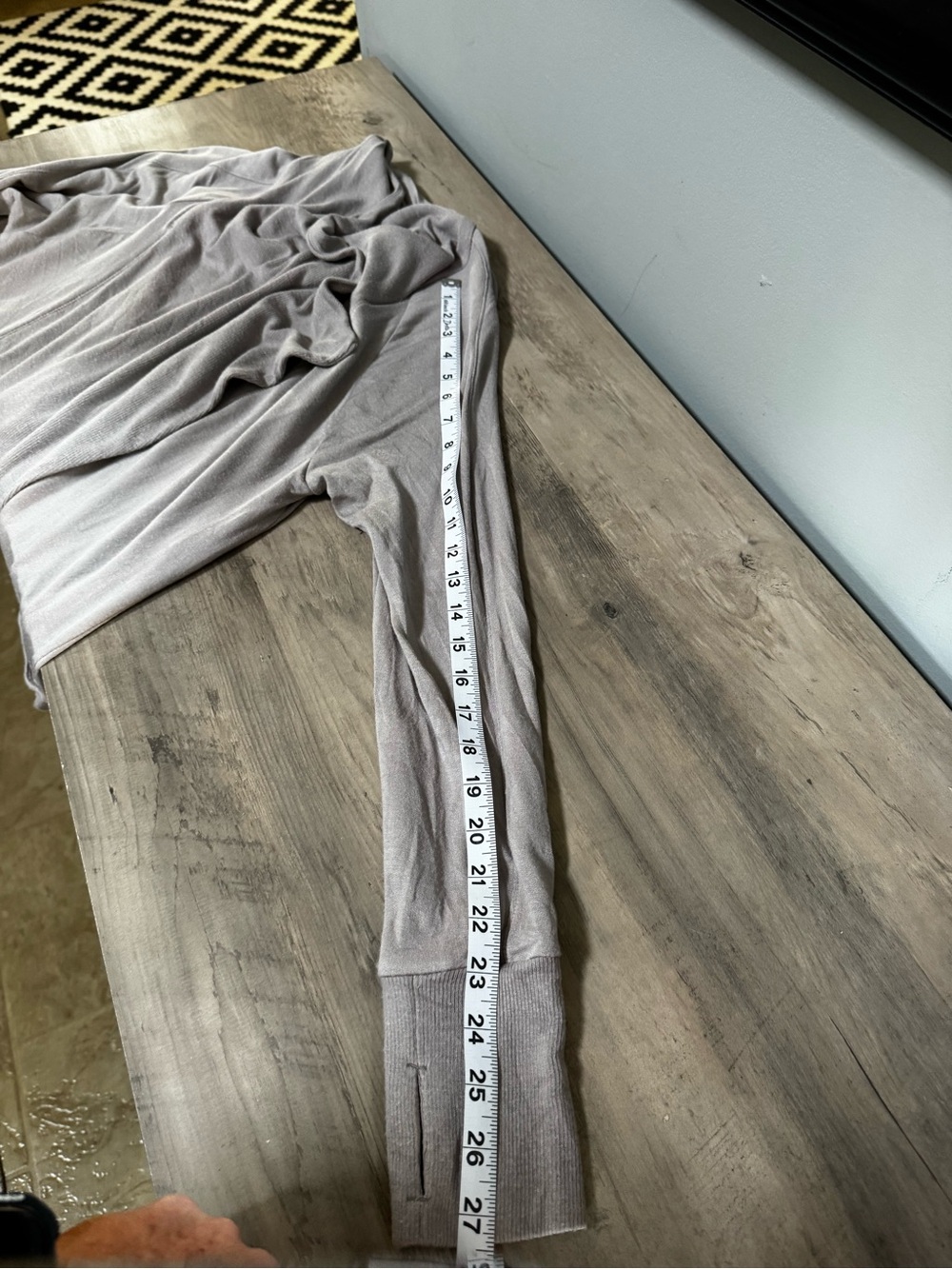 Athleta Gray Draped Open-Front Cardigan - Picture 8 of 11